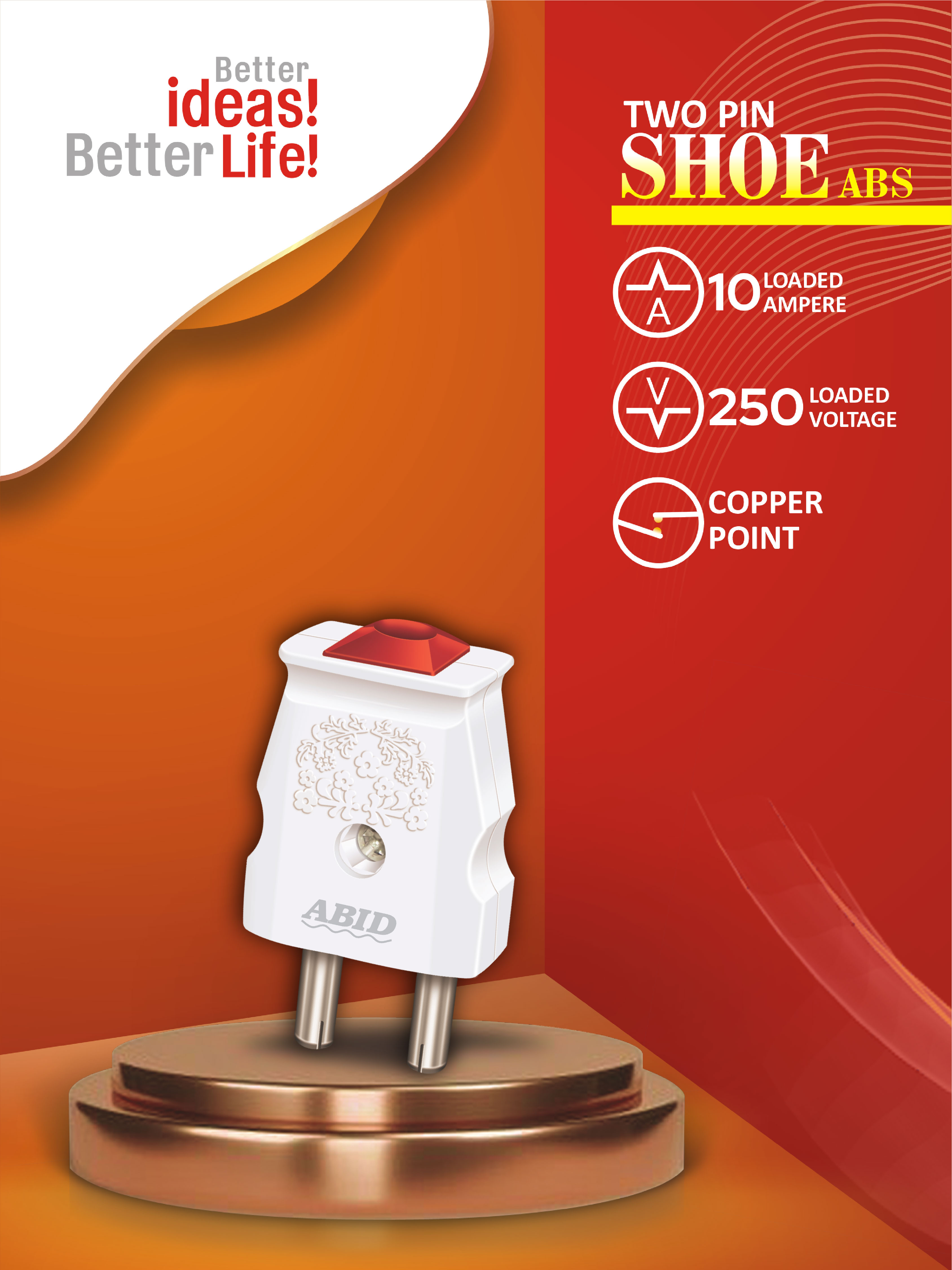 Two Pin Shoe ABS