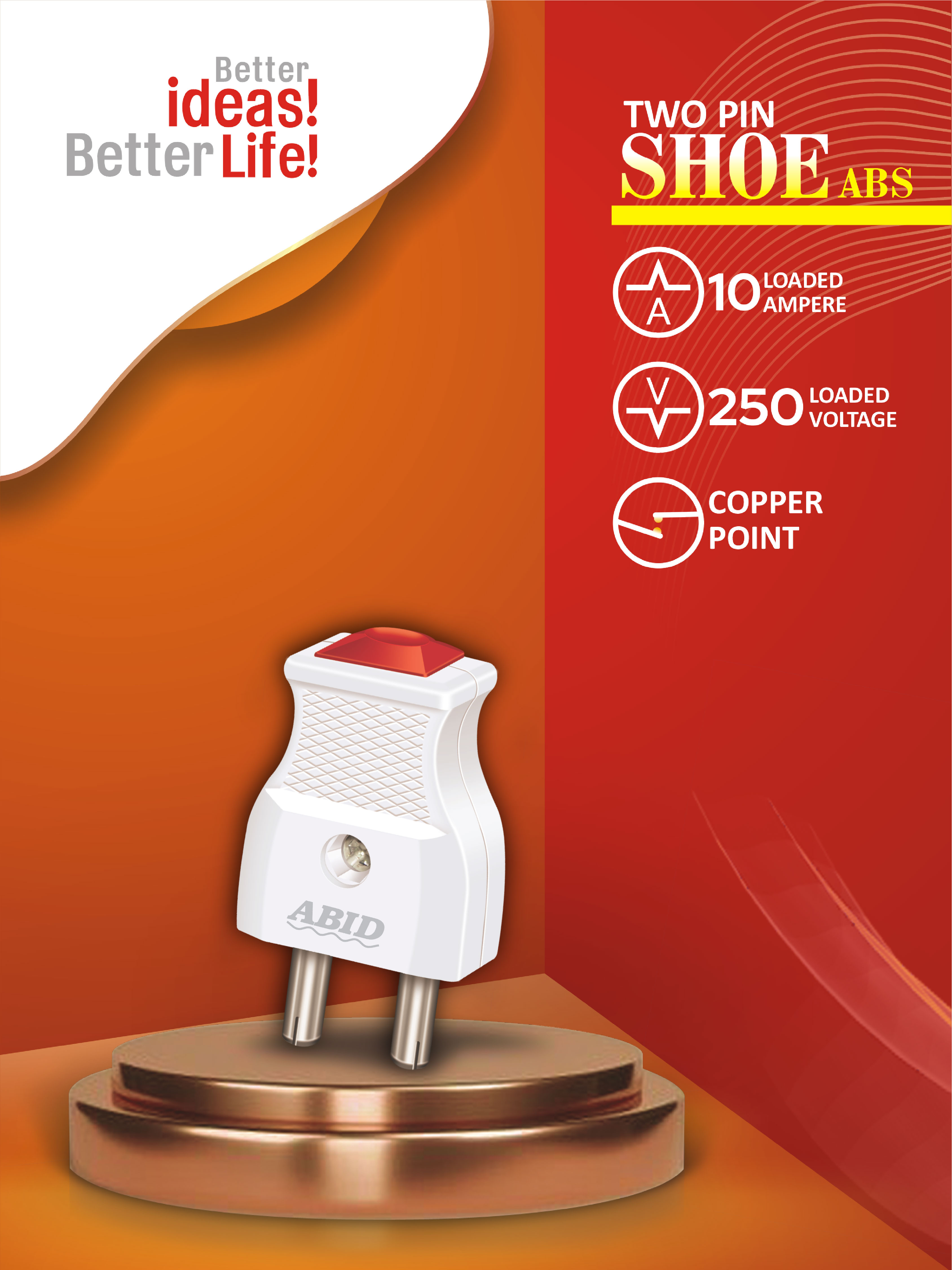 Two Pin Shoe ABS