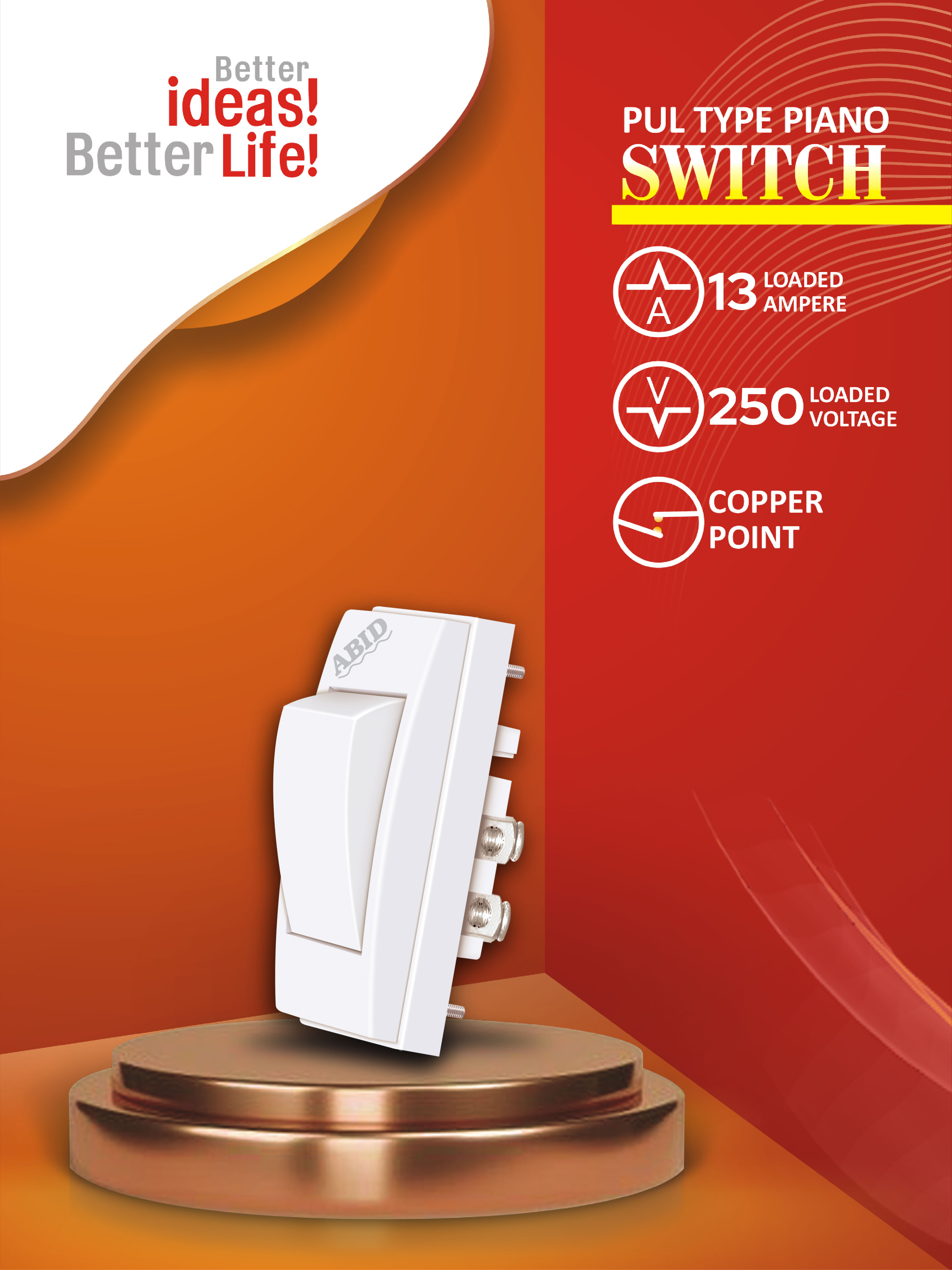 Pull Type Piano Switch