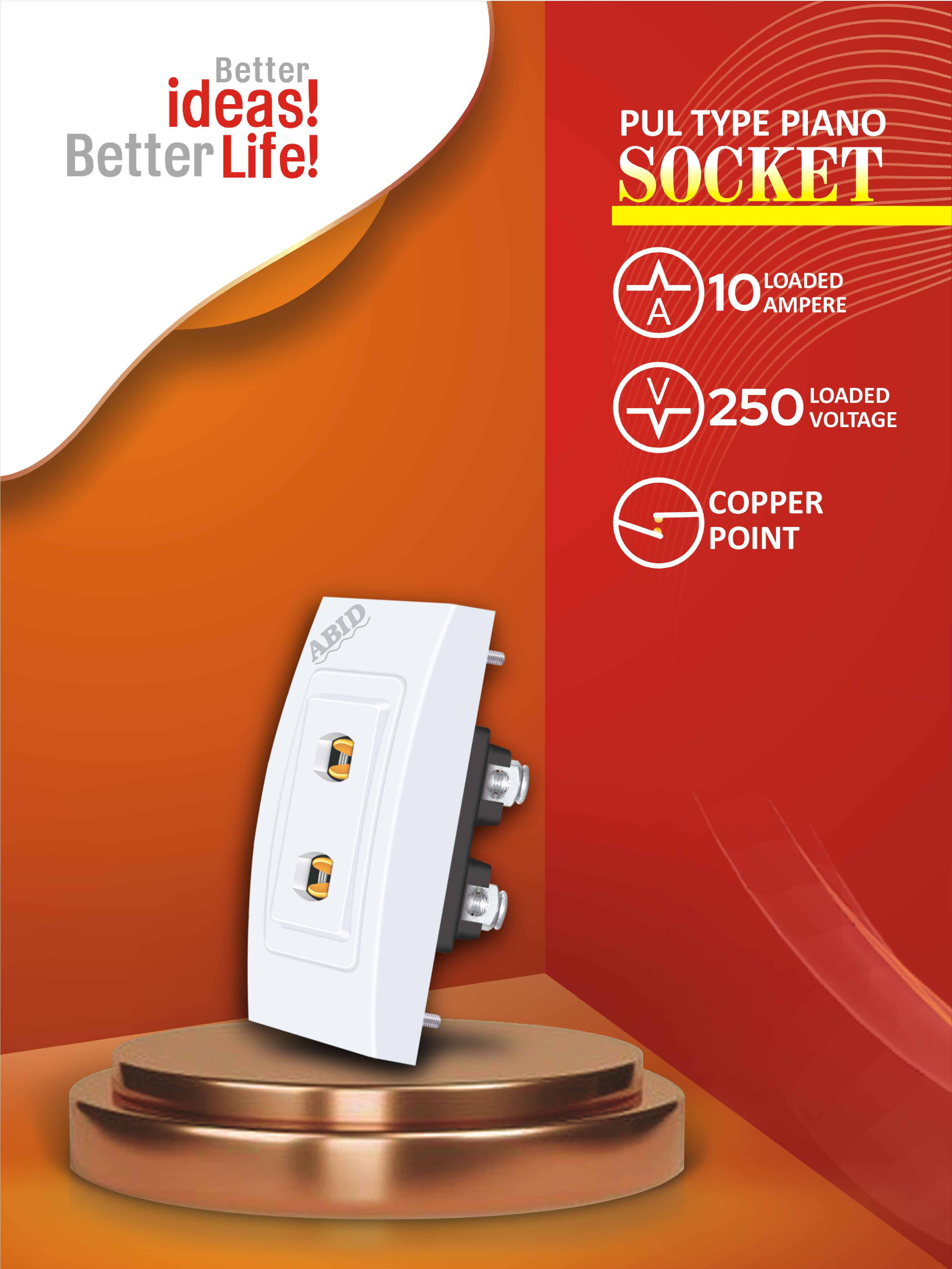 Pull Type Piano Socket