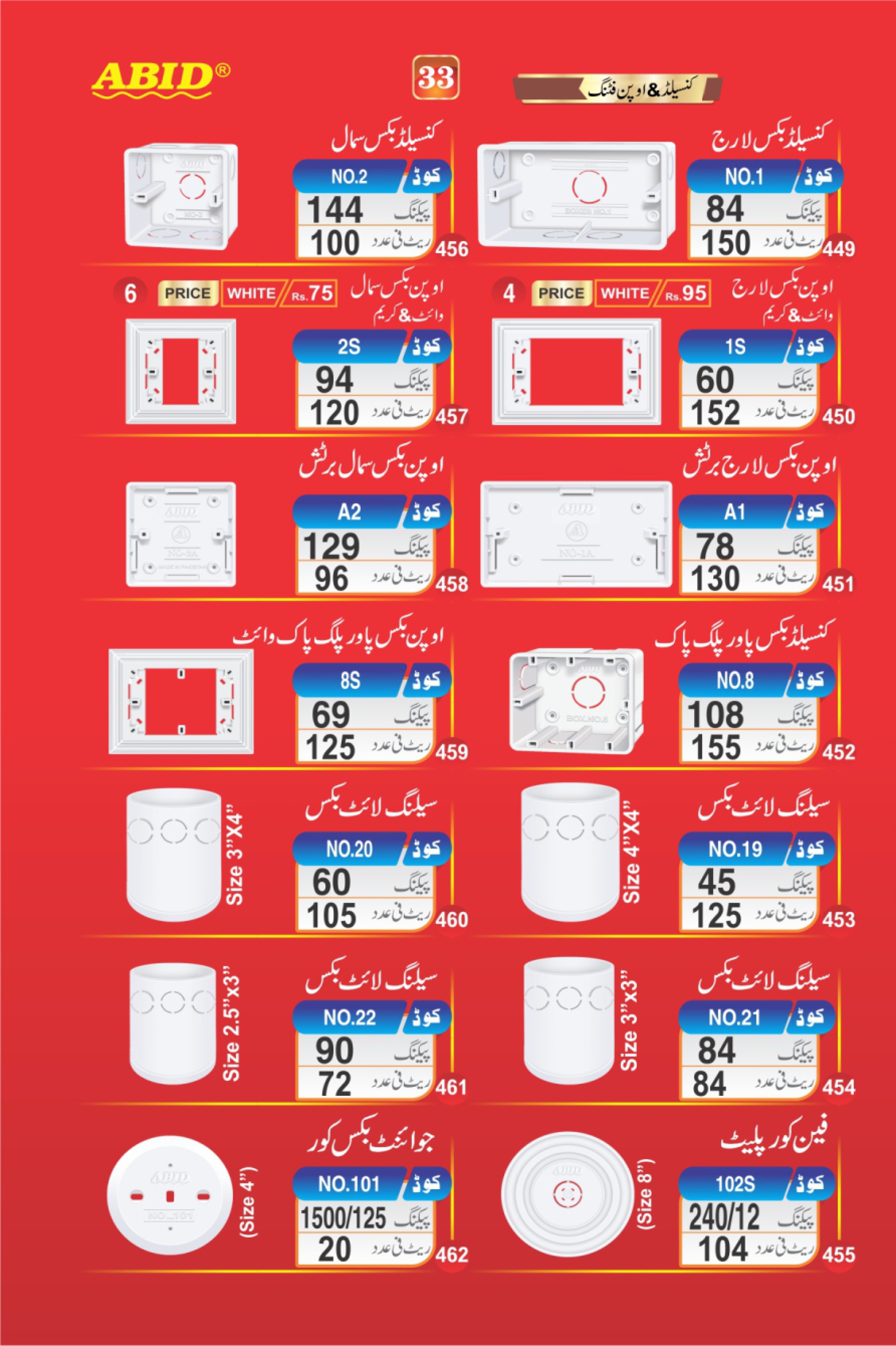Becolight Department Price List — page 35